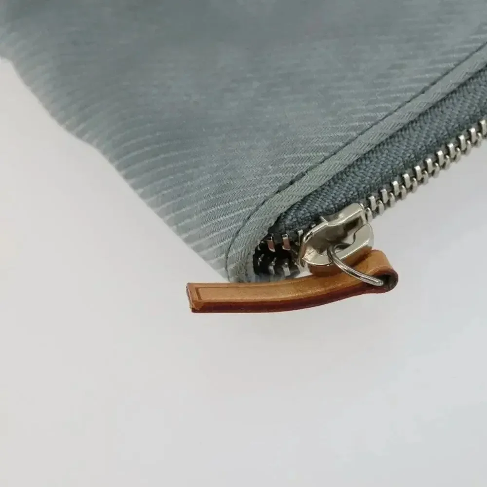 LOUIS VUITTON Cup Zippy Wallet Blue Coin Key Pouch with Tags Sailing Yacht Club